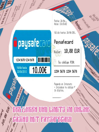 Online casinos mit paysafecard einzahlung